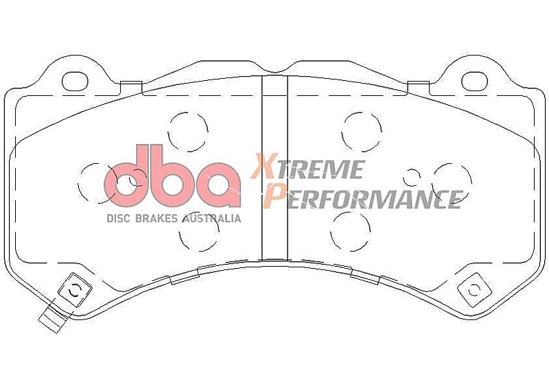 Dodge Charger SRT Hellcat Front DBA Xtreme Brake Pads