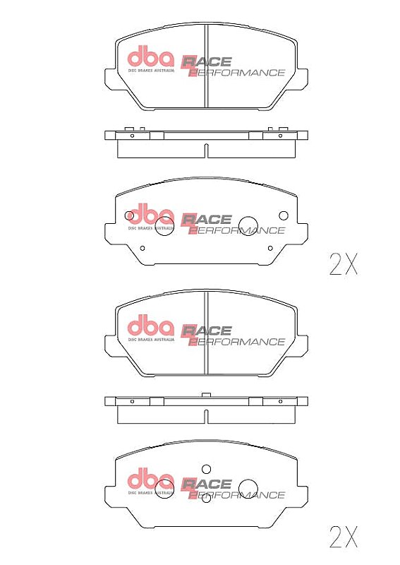 Hyundai I30N Front DBA Race Pads