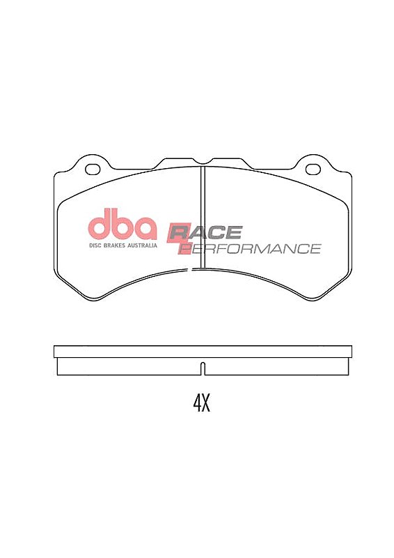 Dodge Charger SRT Hellcat Front DBA Race Brake Pads