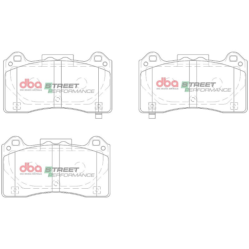 Focus RS MK3 Front C-Hook Discs with DBA Street Performance Pads