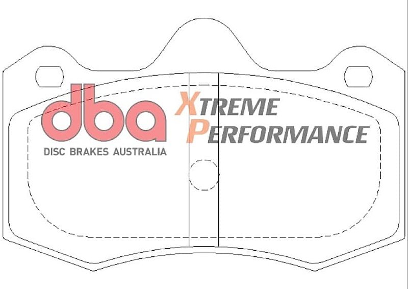 Front DBA Xtreme Brake Pads to fit Lotus Exige
