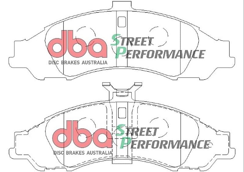 Front DBA Performance Street Pads