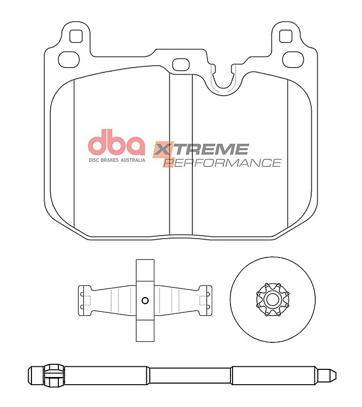 BMW M135I F40 Front DBA Xtreme Brake Pads