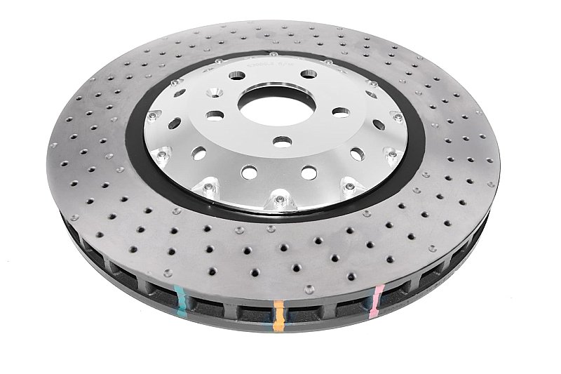 Audi RS3 8V Saloon Front DBA 2-Piece Drilled Brake Discs