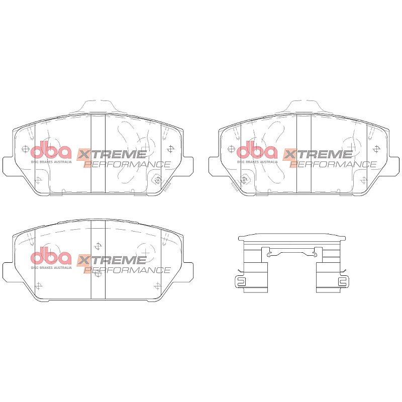 Front DBA Xtreme Pads to fit Hyundai i30 N