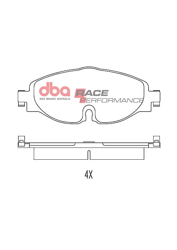 Front DBA Brake Pads Race Performance DB2383RP