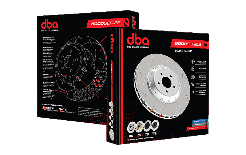 Nissan R35 GTR Front DBA Grooved Right-Hand Brake Disc