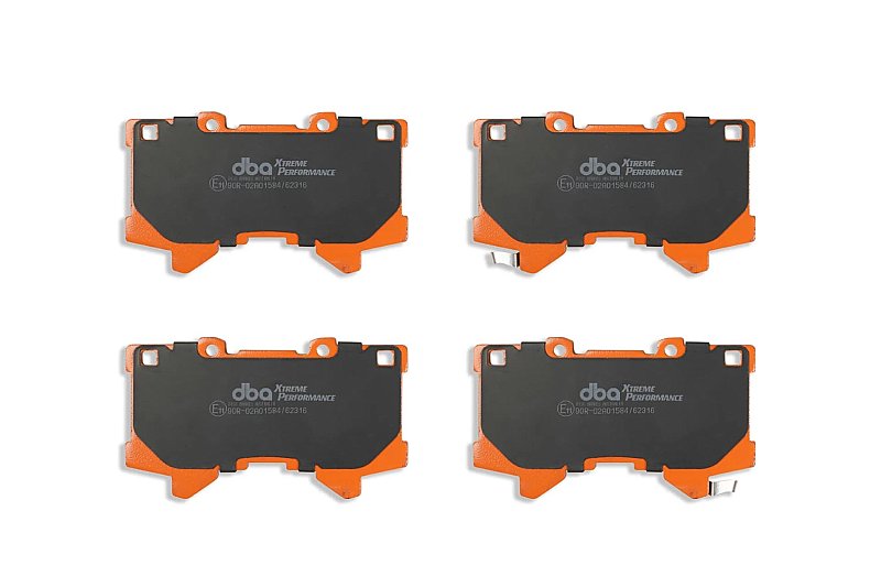 Front DBA Xtreme Brake Pads to fit Toyota Landcruiser