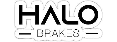 Halo Brakes Small Sticker