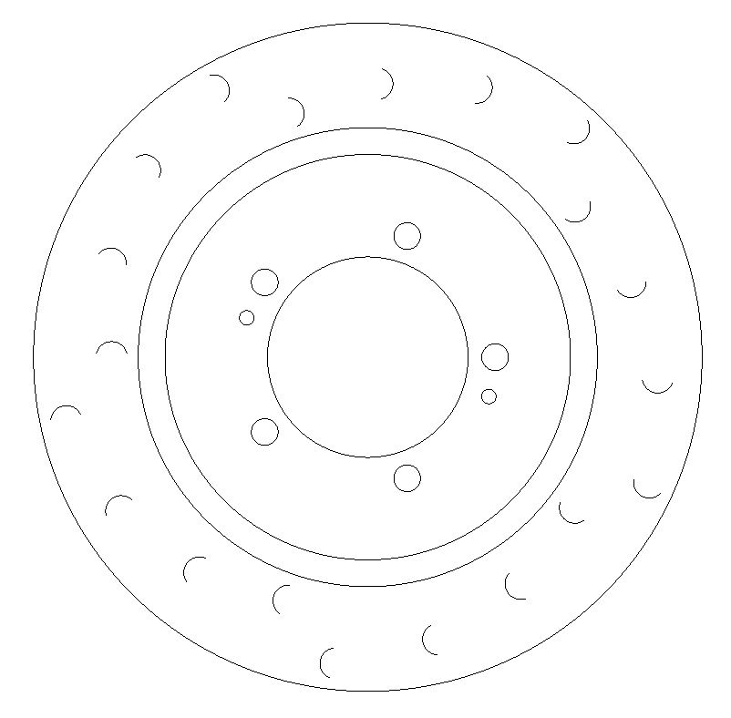 Rear Brake Discs 300 mm to fit Mitsubishi Carisma Saloon (DA_) - Image 1