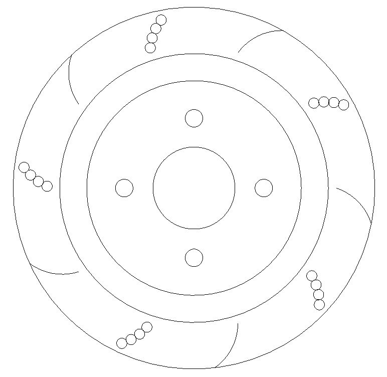 Rear Grooved Brake Discs and Mintex Pads to fit Ford Focus RS MK1 - Image 1