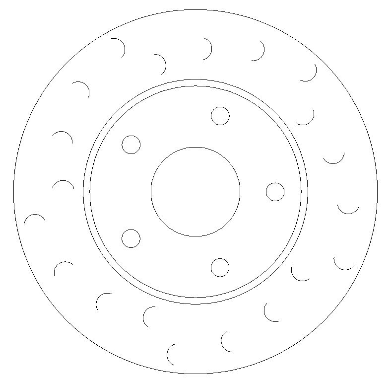 Front Brake Discs 262 mm to fit Honda Civic MK7 Hatchback (EU, EP, EV) - Image 1