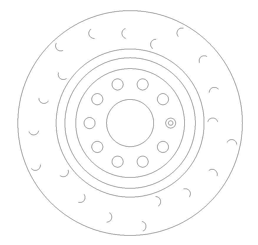 VW Golf R Stage 1 Brake Package - Image 6