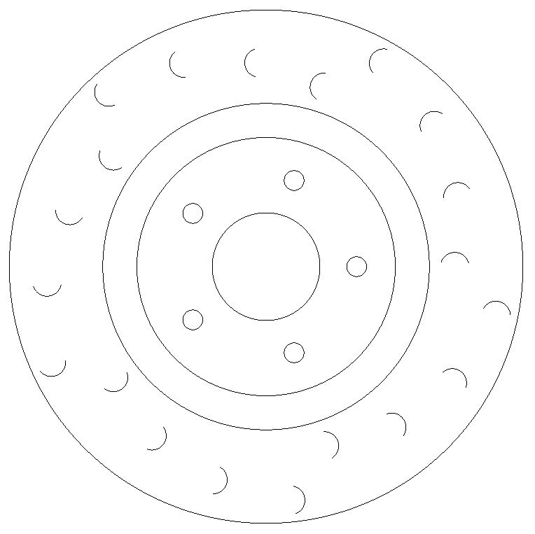 Front Brake Discs 324 mm to fit Nissan 350Z Coupe (Z33) - Image 1