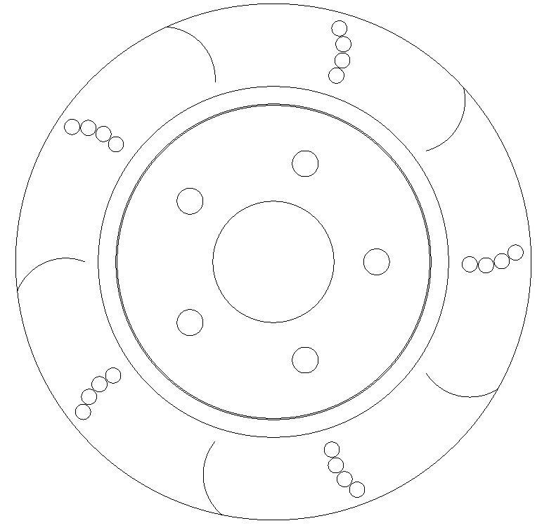 Rear Brake Discs 271 mm to fit Ford Focus MK3 - Image 1