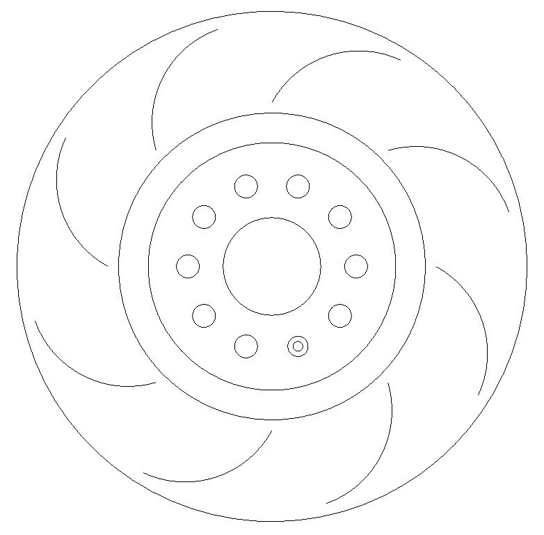 Front DBA Xtreme Brake Pads with Halo Grooved Brake Discs to fit VW Golf R MK7 - Image 1