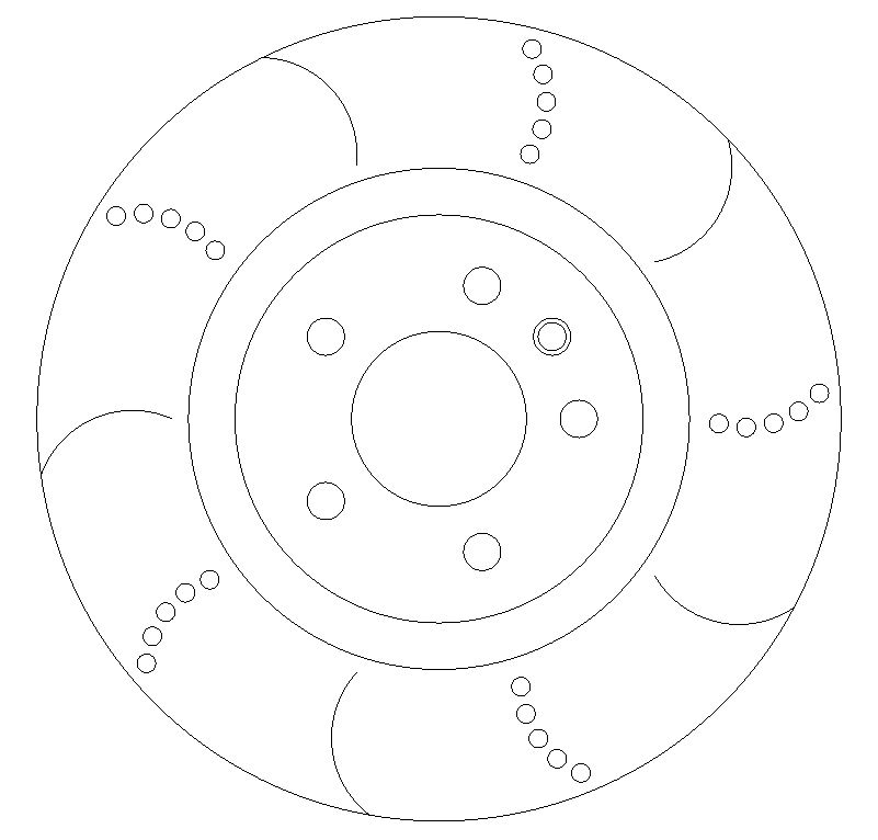 Rear Brake Discs 345 mm to fit BMW 1 Series (F20) - Image 1