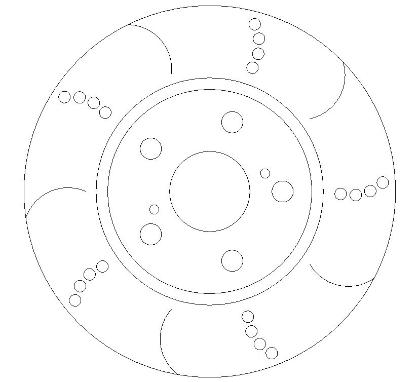 Front Brake Discs 255 mm to fit Toyota Celica Coupe (_T20_) - Image 1