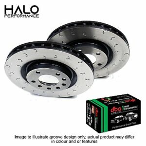 Focus RS MK3 Front C-Hook Discs with DBA Street Performance Pads