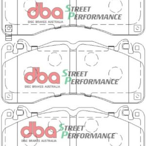 Front DBA Performance Street Pads to fit Ford Mustang