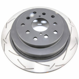 Rear DBA Brake Discs 4000 Series T3 Slotted to fit Subaru Impreza WRX