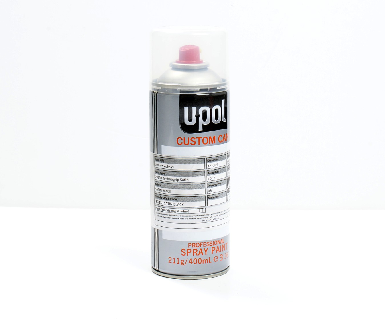 Satin Black Aerosol Paint 400ml