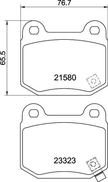 Rear Brake Discs and Pads to fit Subaru Impreza WRX STi 05-07 - Image 2
