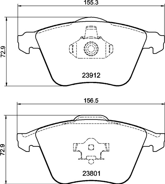 MK2 Focus ST225 Front Brake Discs and Pads Performance Dimpled and Grooved - Image 2