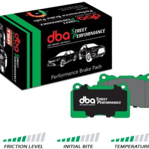 Rear DBA Performance Street Pads for Audi VW Skoda