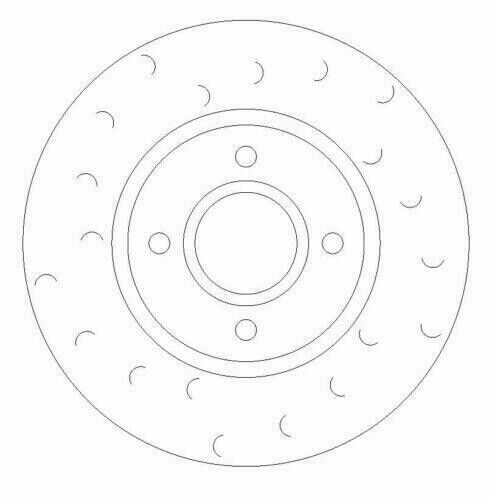 Fiesta ST180 Front C-Hook Brake Discs and Mintex Pads - Image 1