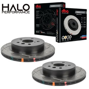 Toyota Yaris GR Rear Brake Discs DBA Upgrade 297mm Diameter