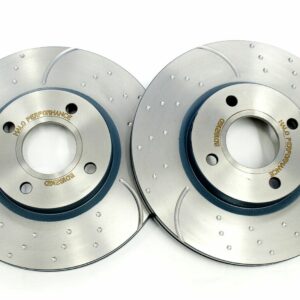 Front Brake Discs 278 mm to fit Ford Fiesta ST180 ST200 MK7 MK8