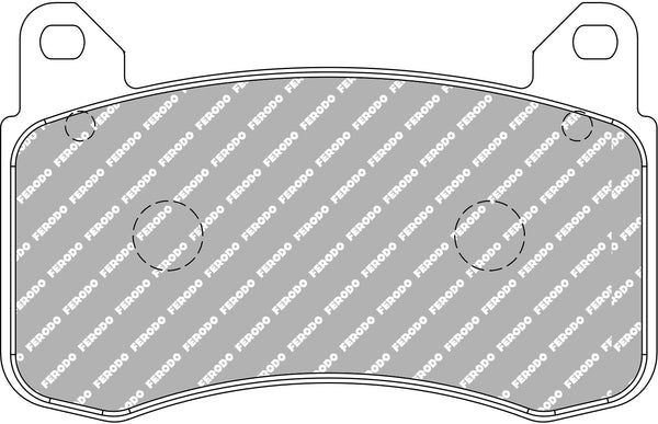 Tesla Model 3 Performance Front HALO Brake Pad Set - Image 1