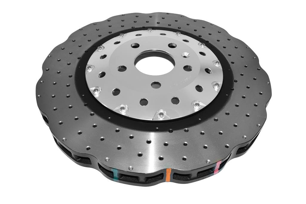 Audi RS6 C7 Front DBA Drilled 2-Piece Brake Discs (Pair)