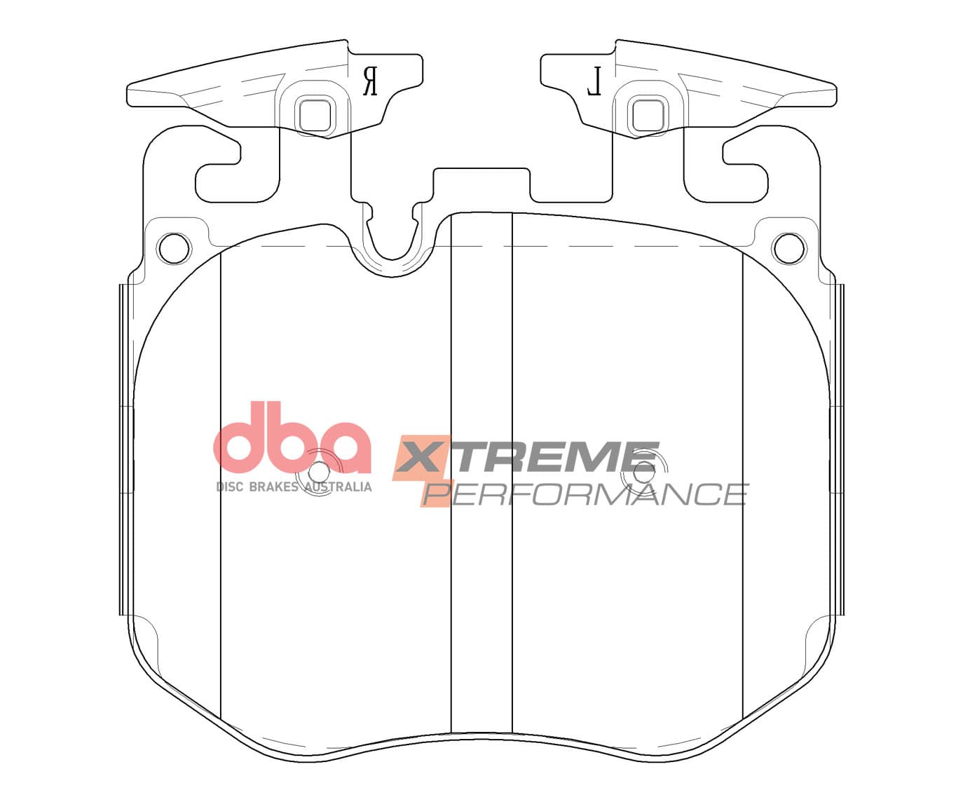 BMW X3M & X3M Comp Front DBA Xtreme Brake Pads - Image 3