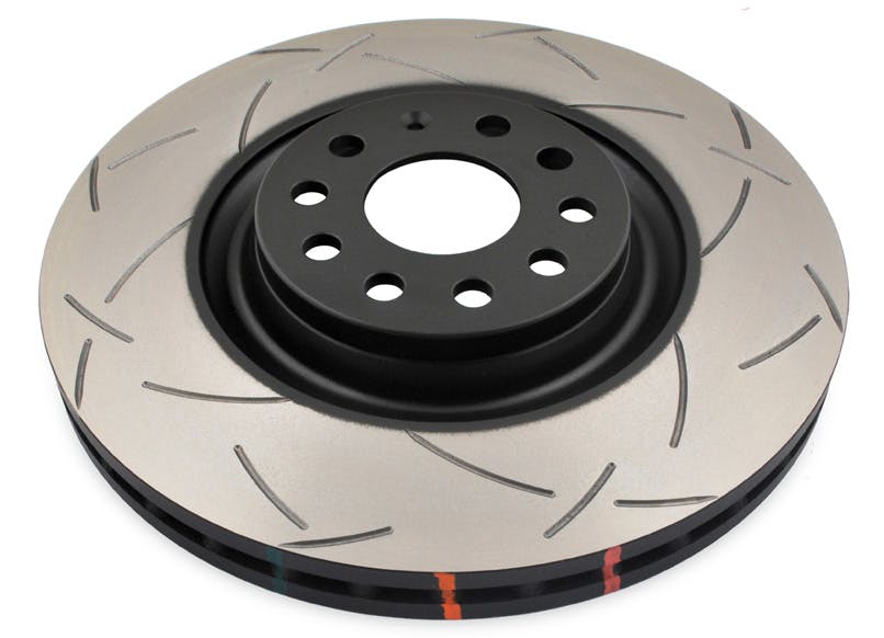 VW Golf R / Audi S3 Front DBA Grooved Discs with DBA Xtreme Pads - Image 1